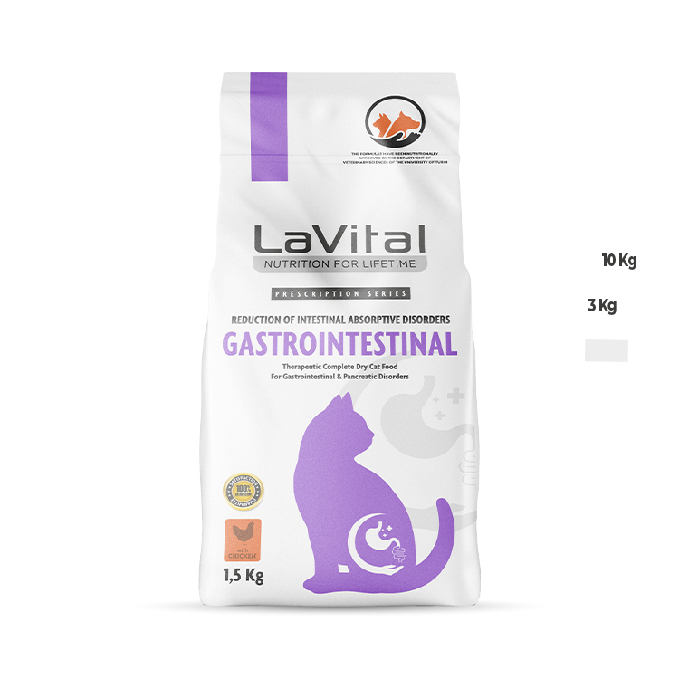 Pisici - LaVital Vet Hr. Uscata pt. Pisici - Gastrointestinal 1.5kg, https:shop.interpet.ro