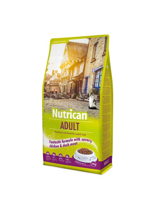 Hrana uscata - NutriCan Cat Adult 10 kg + 2 kg, https:shop.interpet.ro