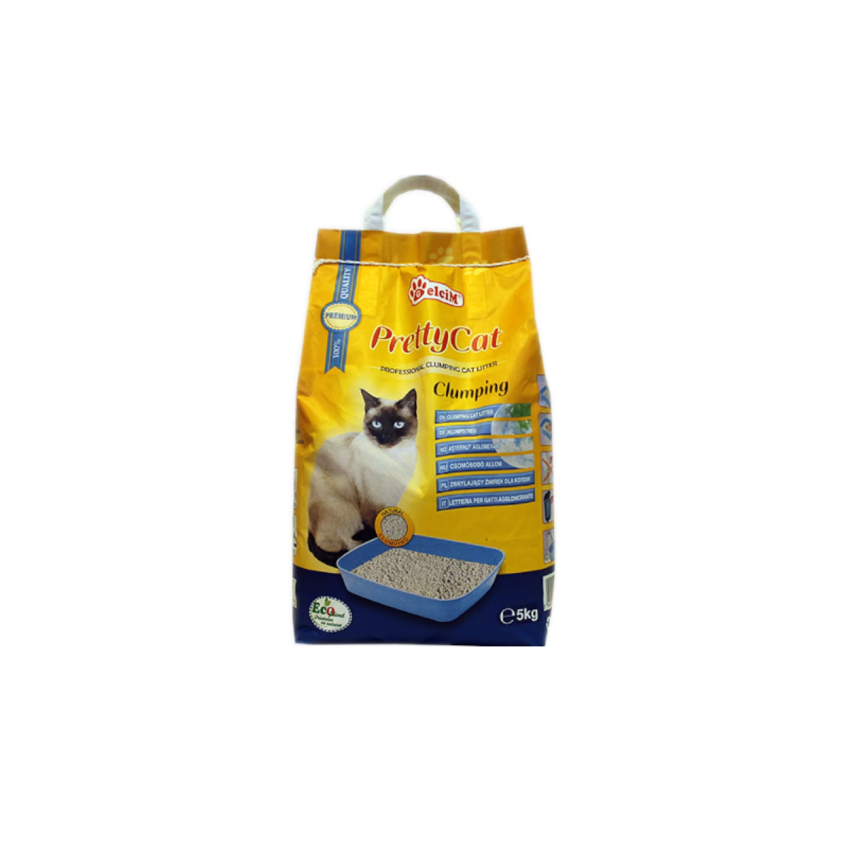 Pisici - PrettyCat Classic, asternut pisici, 5kg, https:shop.interpet.ro