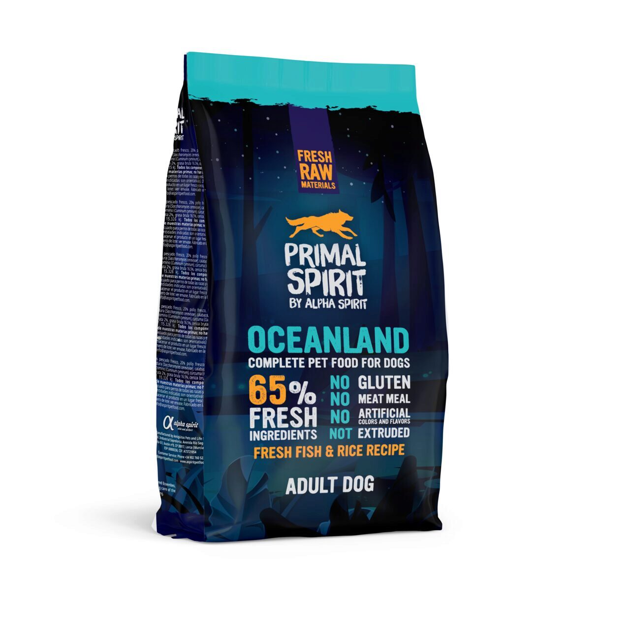 Caini - Primal Sp. Hr. Uscata Oceanland Peste&Orez Caine 1kg, https:shop.interpet.ro