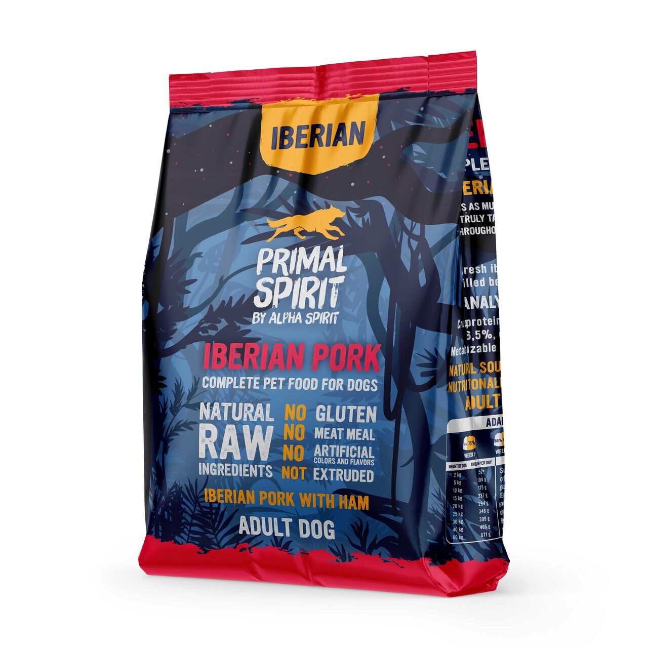 Caini - Primal Sp. Hr. Uscata Porc Iberic&Sunca Caine 1kg, https:shop.interpet.ro