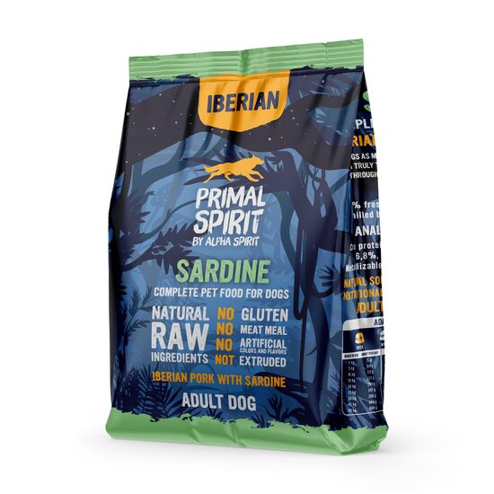 Caini - Primal Sp. Hr. Uscata Sardine&Porc Iberic Caine 12kg, https:shop.interpet.ro