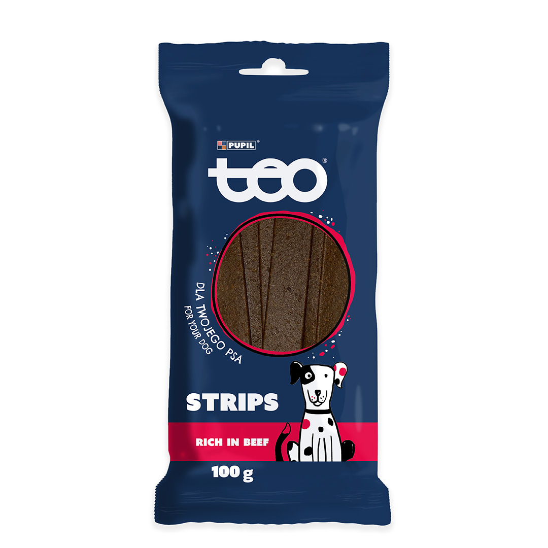 Caini - TEO recompense strips cu vita pentru caini 100g, https:shop.interpet.ro