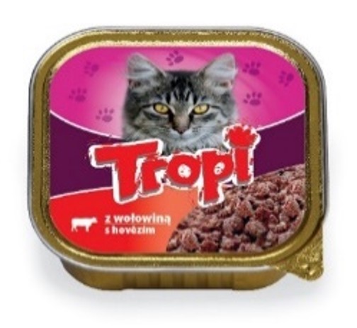 Hrana umeda - Tropi Pate cu Vita Pisica 100g, https:shop.interpet.ro