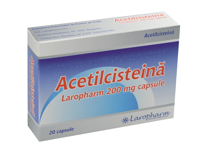 ACETILCISTEINĂ 200 mg