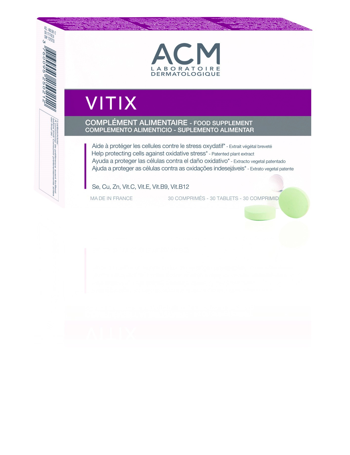 Vitix, 30 comprimate, ACM