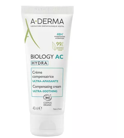 Aderma biology ac hydra crema comensatoare ultra-calmanta 40ml