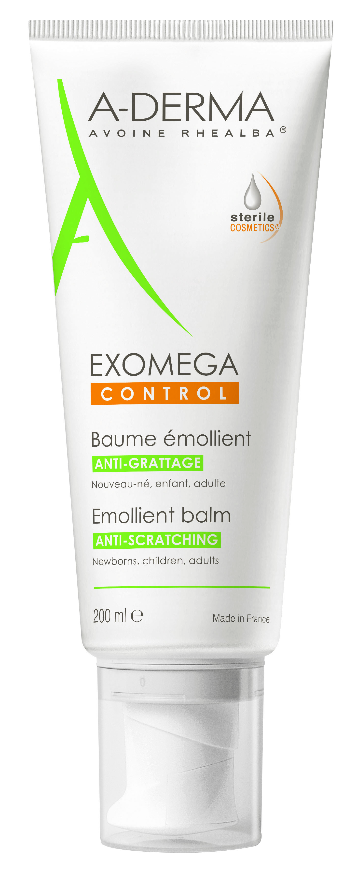 Balsam emolient Exomega Control, 200 ml, A-Derma
