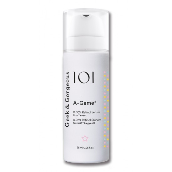 A-GAME 5 0.05%RETINAL SERUM, 28ML, GEEK & GORGEOUS