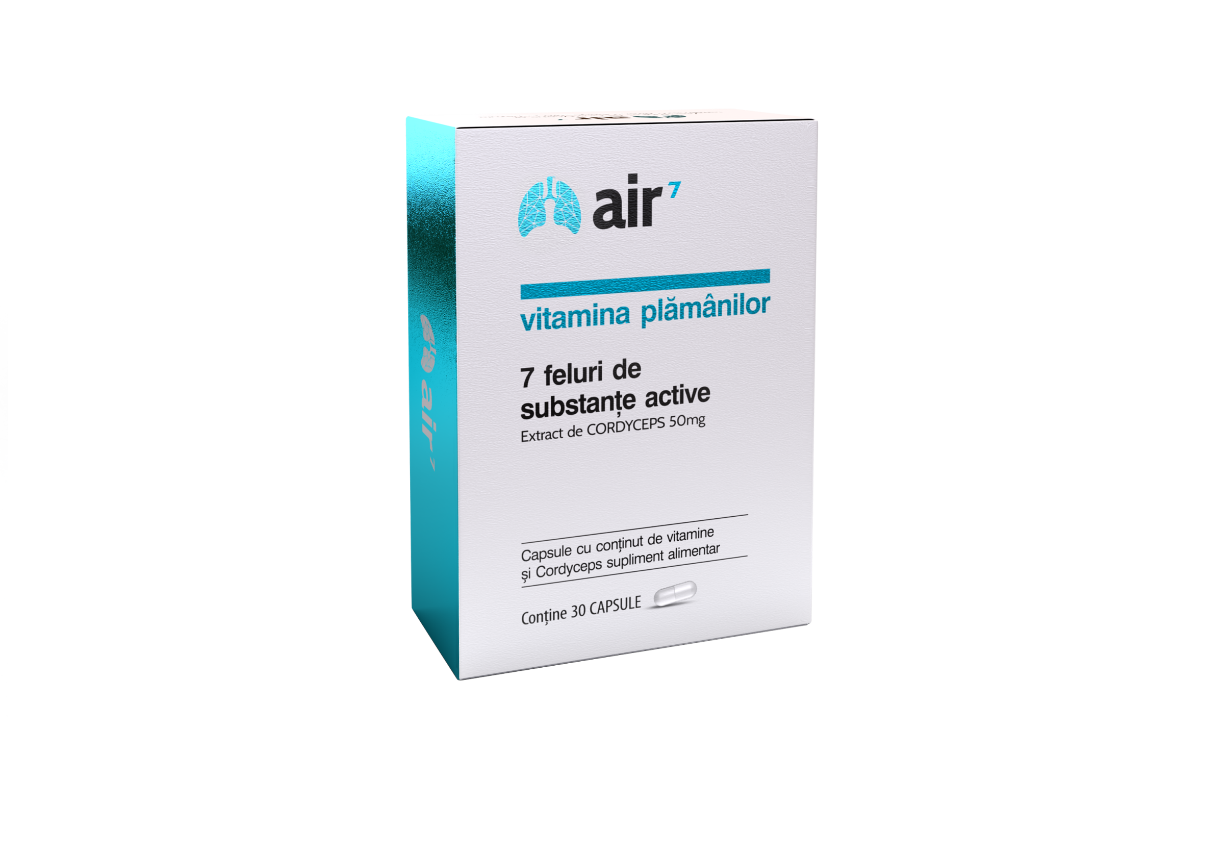 Air 7 Vitamina plamanilor, 30 capsule, Green Splid