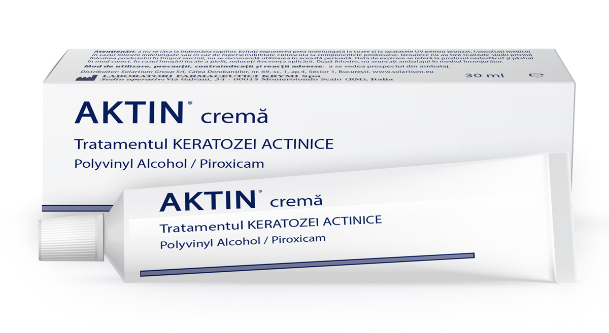 Aktin Cremă pentru tratamentul keratozei actinice, 30 ml