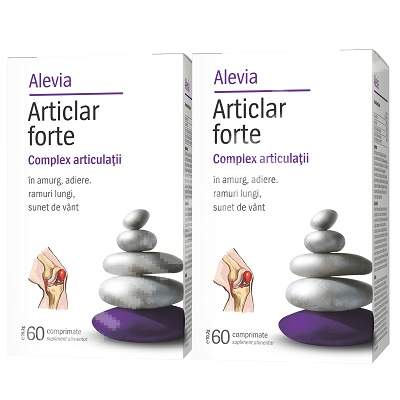 ALEVIA ARTICLAR FORTE COMPLEX ARTICULATII x 60 CPR + 60 CPR