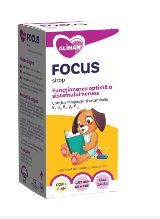 FITERMAN PHARMA Alinan focus sirop x 150 ml fiterma