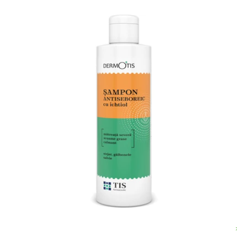 Șampon antiseboreic  cu ichtiol  100 ml, Tis Farmaceutic