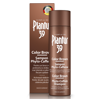 Șampon Plantur 39 Color Brown Phyto-Caffeine, 250 ml, Dr. Kurt Wolff