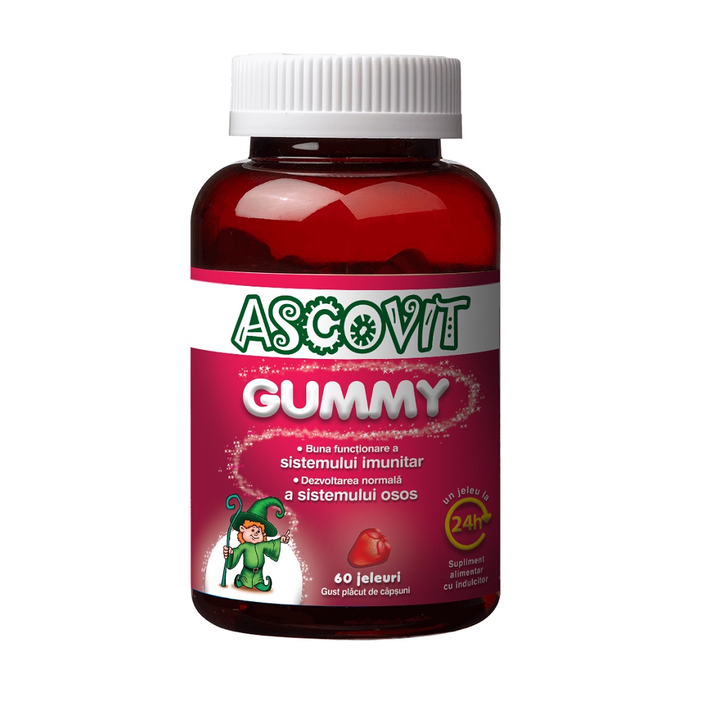 Ascovit Gummy, 60 jeleuri, Omega Pharma