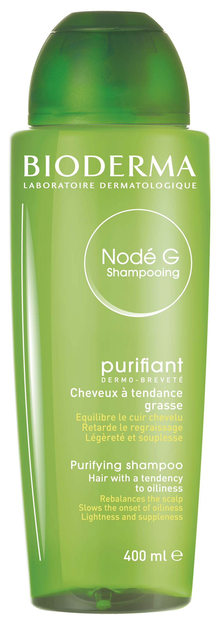 Șampon purifiant pentru păr gras Node G, 400 ml, Bioderma