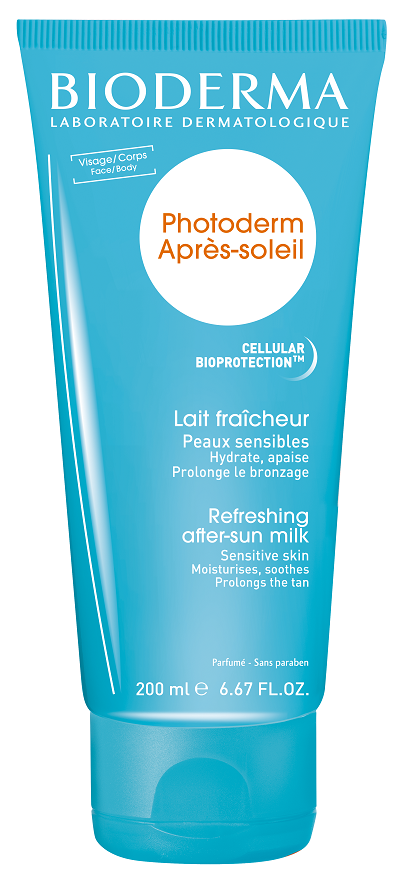 Loțiune reparatoare după plajă Photoderm Apres-soleil, 200 ml, Bioderma