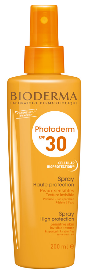 Spray protecție solară cu SPF 30 Photoderm, 200 ml, Bioderma