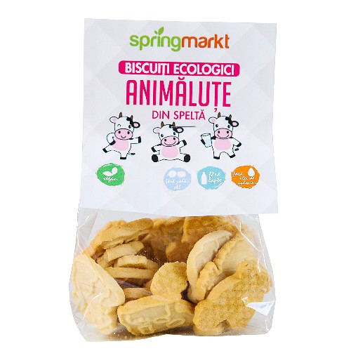 BISCUITI ECOLOGICI DIN SPELTA ANIMALUTE 100GR AF265 ADAMS VISION