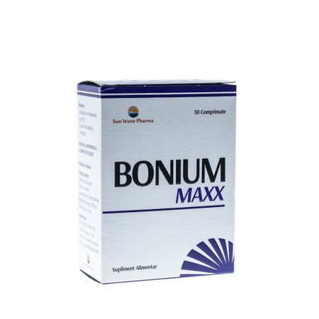 Bonium Maxx, 30 comprimate, Sun Wave Pharma
