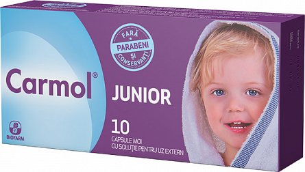 Carmol Junior, 10 capsule