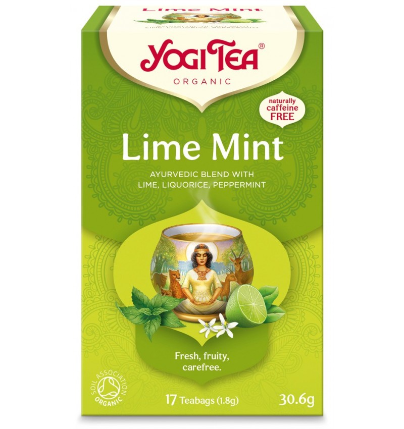 CEAI CU LAMAIE SI MENTA, 17 PLICURI  YOGI TEA PRONAT