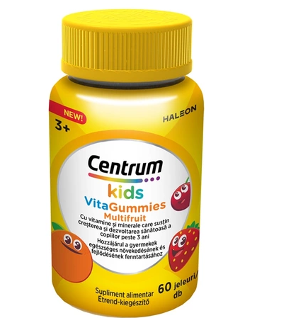 Centrum kids viragummies multifruit 60jeleuri