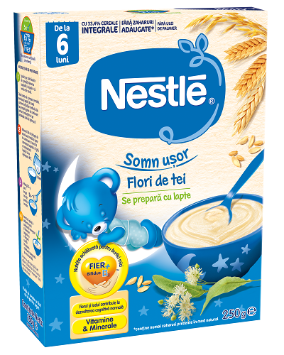 Cereale Nestlé Somn Ușor cu flori de tei, 250g, de la 6 luni