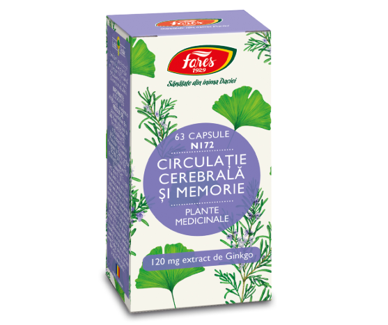 FARES Circulatie cerebrala si memorie 1*63cps fares