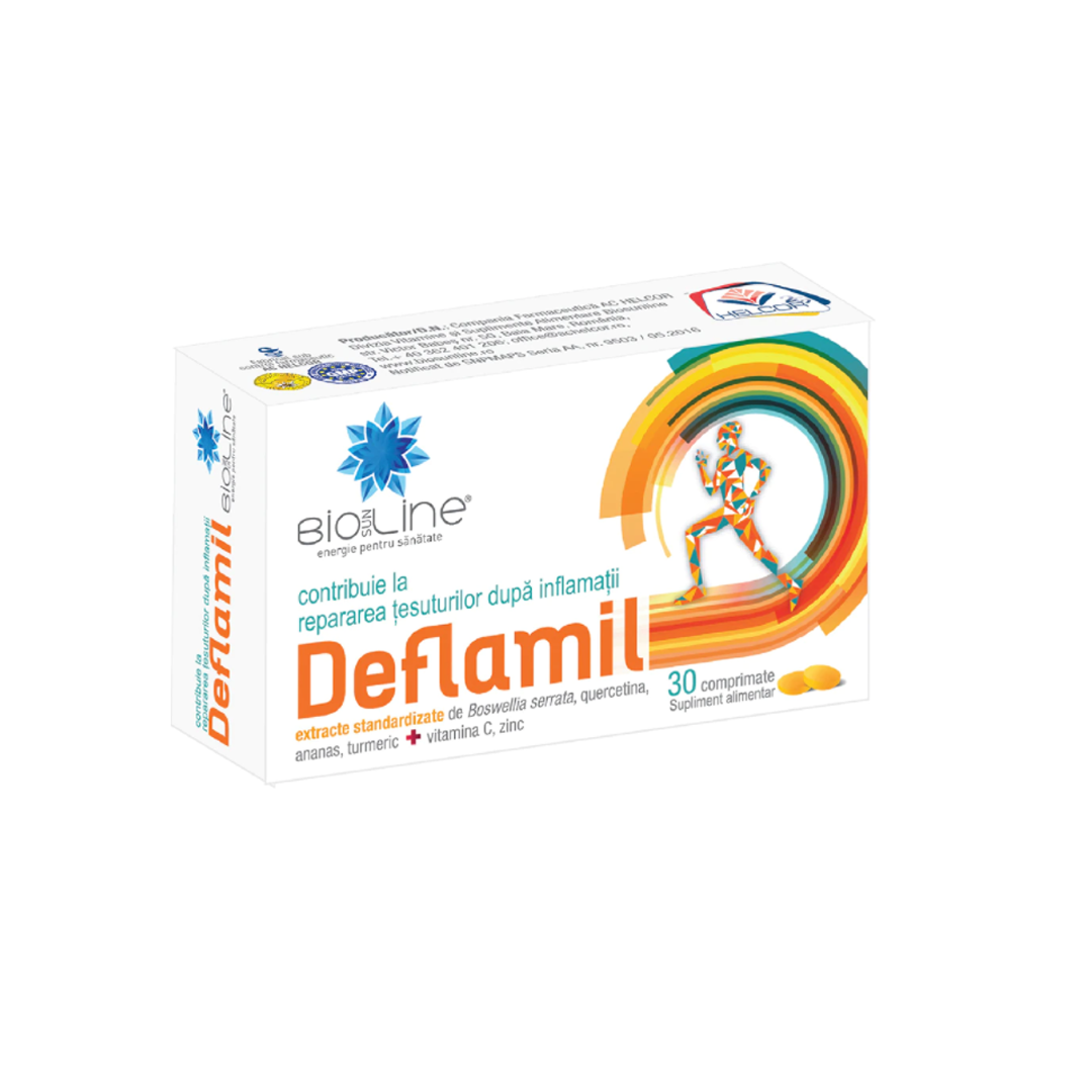 HELCOR Deflamil, 30 cpr