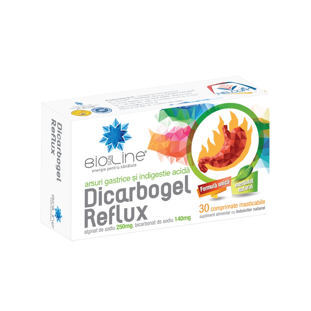 repose except for dramatic DICARBOGEL REFLUX, 30 comprimate HELCOR ANTIACIDE IvonaFarm...