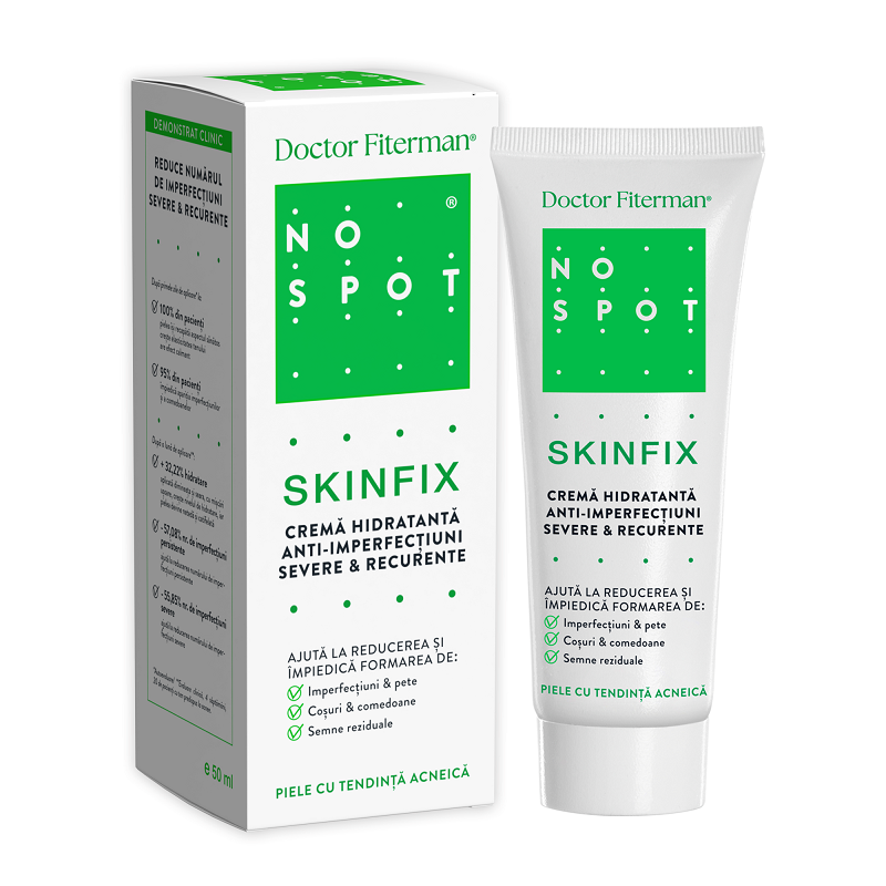 DOCTOR FITERMAN NO SPOT SKINFIX GEL HIDRATANT ANTI-IMPERFECTIUNI SEVERE X 50 ML