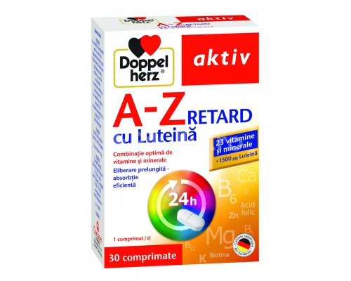 A-Z Retard cu Luteină, 30 comprimate, Doppelherz
