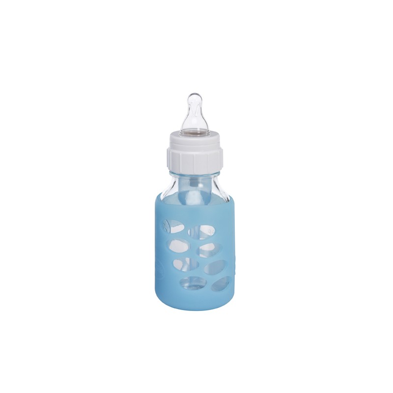 Protectie pentru biberon din sticla albastru, 240 ml, 896, Dr. Brown's