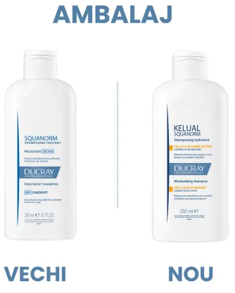 DUCRAY Ducray squanorm sampon matreata uscata 200 ml