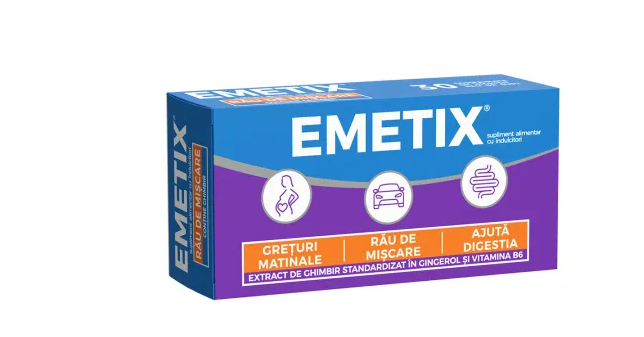 FITERMAN PHARMA Emetix x 30 comprimate , fiterman