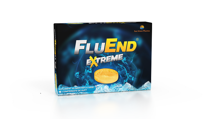 FluEnd Extreme, 16 comprimate, Sun Wave Pharma