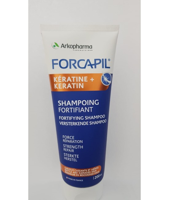 Arkopharma Laboratories Forcapil sampon fortifiant + keratin 200 ml, arkopharma