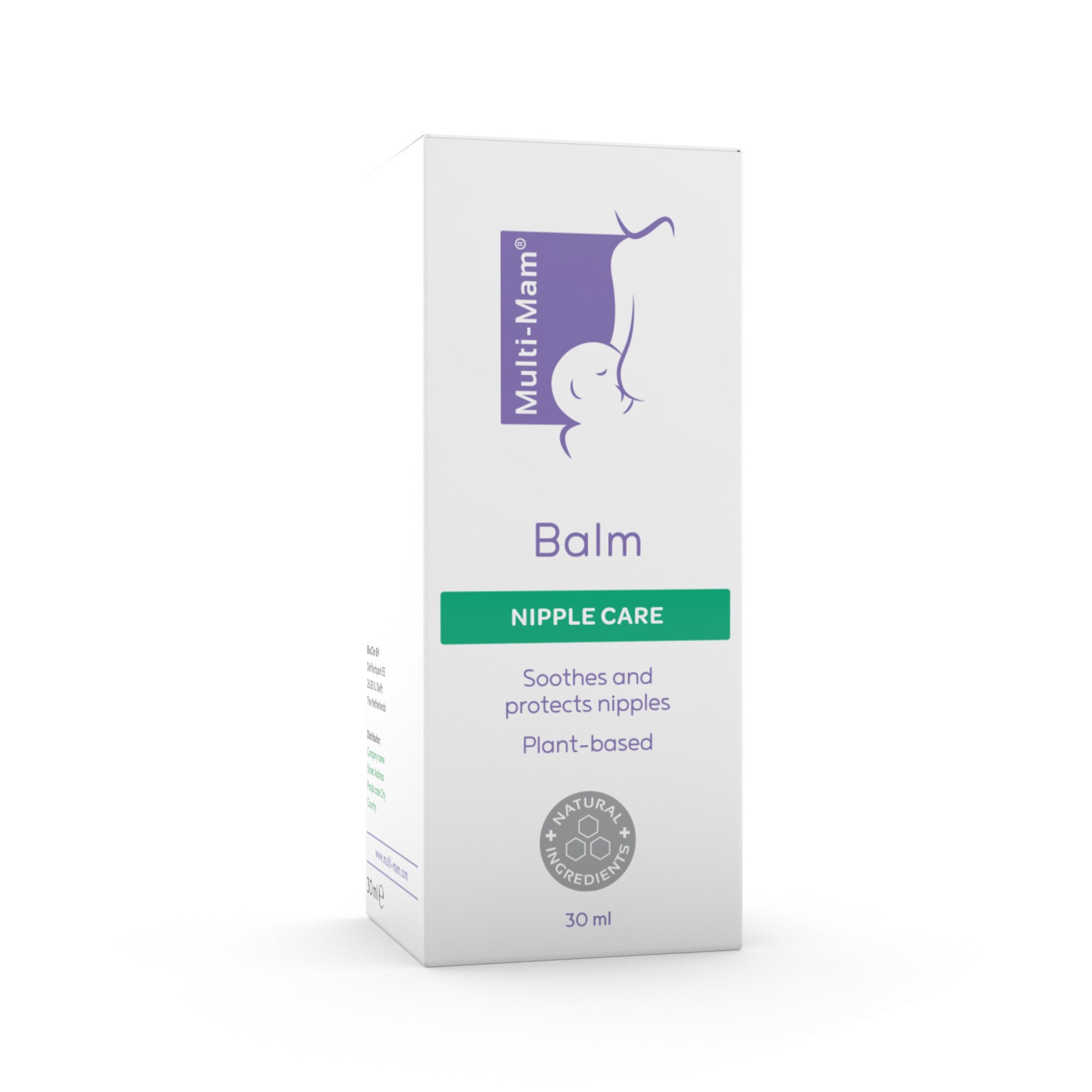Gel Multi-Mam Balm pentru mameloane sensibile și iritate, 30 ml, Bioclin