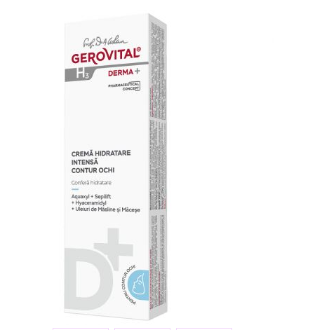 Gerovital h3 derma+ cr hidra intens contur ochi 15ml 4060
