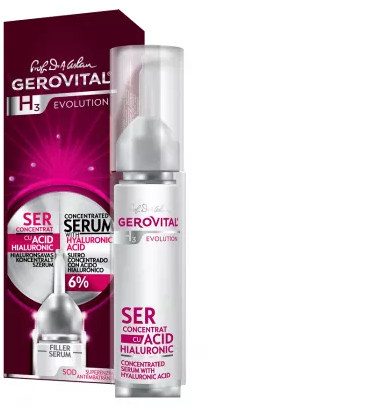 Gerovital h3 evolution ser cu acid hialuronic 10ml 2140