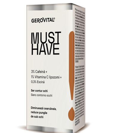 GEROVITAL Gerovital must have ser contur ochi 30ml 7190