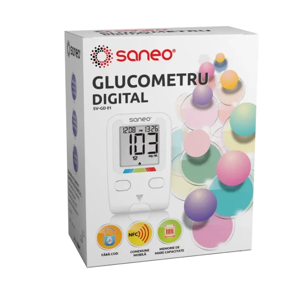 SANVERO Glucometru digital saneo