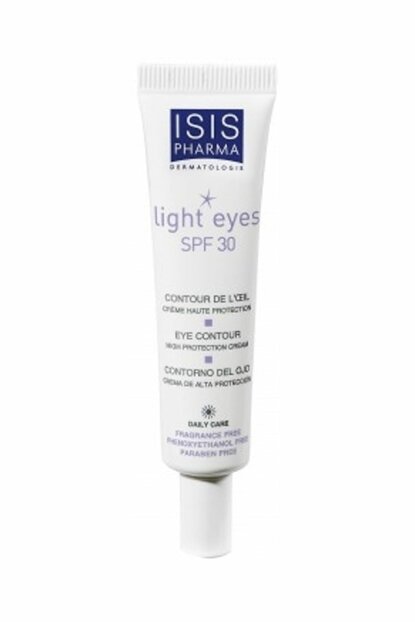 Crema cu SPF 30 pentru conturul ochilor Light Eyes, 15 ml,  ISISPHARMA