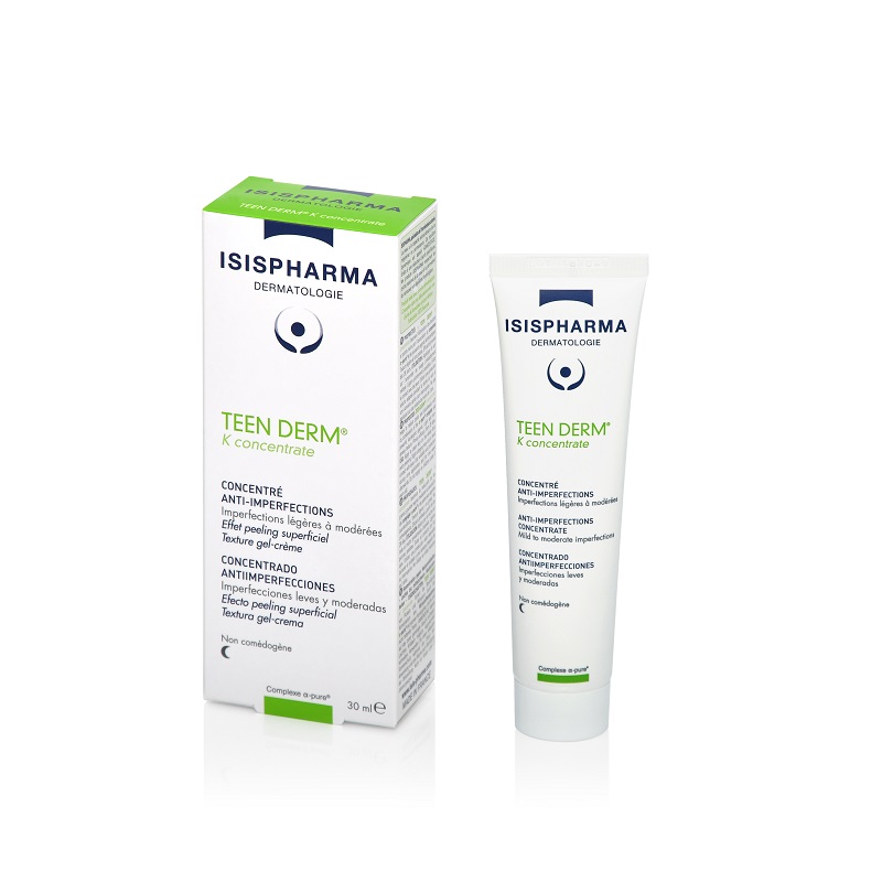 Ser concentrat imperfectiuni Teen Derm K Concentrate, 30 ml, ISISPHARMA