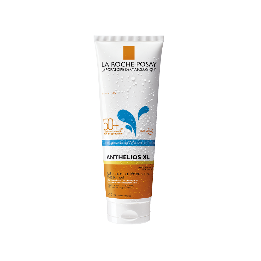 LA ROCHE-POSAY Anthelios XL Wet skin SPF 50+Gel-fluid cu aplicare pe pielea umeda sau uscata, 250 ml