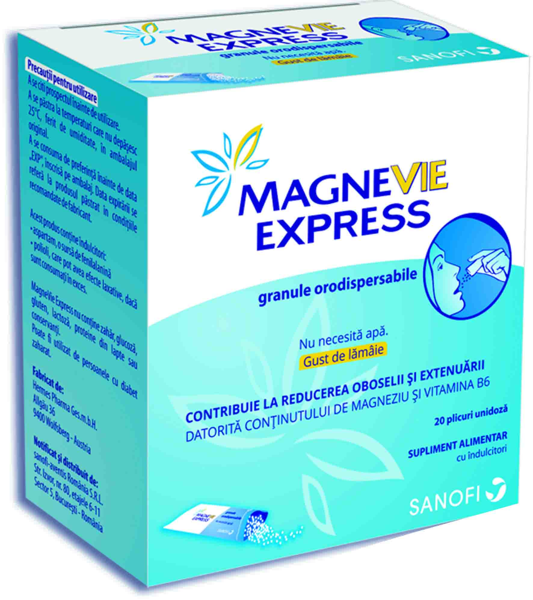 MagneVie Express, 20 plicuri