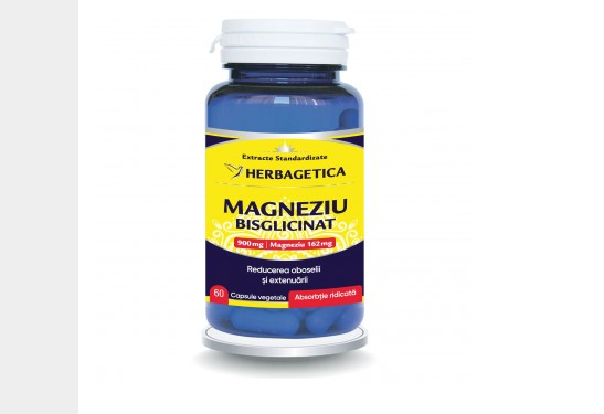 HERBAGETICA Magneziu bisglicinat x 60 cps herbagetica