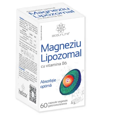 HELCOR Magneziu lipozomal 60 caps helcor
